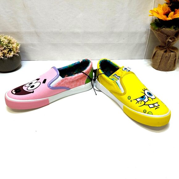 Nickelodeon SpongeBob SquarePants Patrick Star Women Slip-On Size 7 Ground Up - Picture 3 of 10